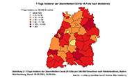 Landkreis Rastatt überschreitet Inzidenz 100 – Baden-Baden bleibt stabil bei 43,5