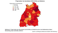 Infektionszahlen schießen nach oben – Landkreis Rastatt 7-Tage-Inzidenz 121,0 –  Zweithöchster Wert in Baden-Württemberg – Auch Baden-Baden muss bangen