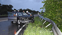 Der Mai, der Regen und die Unfälle – 125.000 Euro Schaden bei Rastatt 