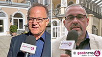 Baden-Badener AfD-Fraktionschef Kurt Hermann und SPD-Kandidat Sven Bohnert im „goodnews4 Live-Duell“ – Morgen 17 Uhr