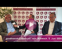 „goodnews4 Live-Duell“ mit Baden-Badener AfD-Fraktionschef Kurt Hermann und SPD-Kandidat Sven Bohnert